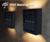 מנורה חיצונית סולארית משופרת